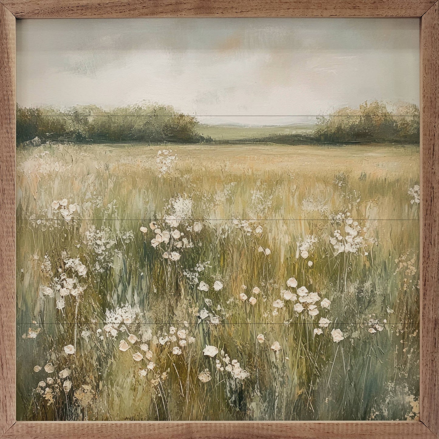 Kendrick Home - Neutral Field Of Flowers By Petals Prints Design
