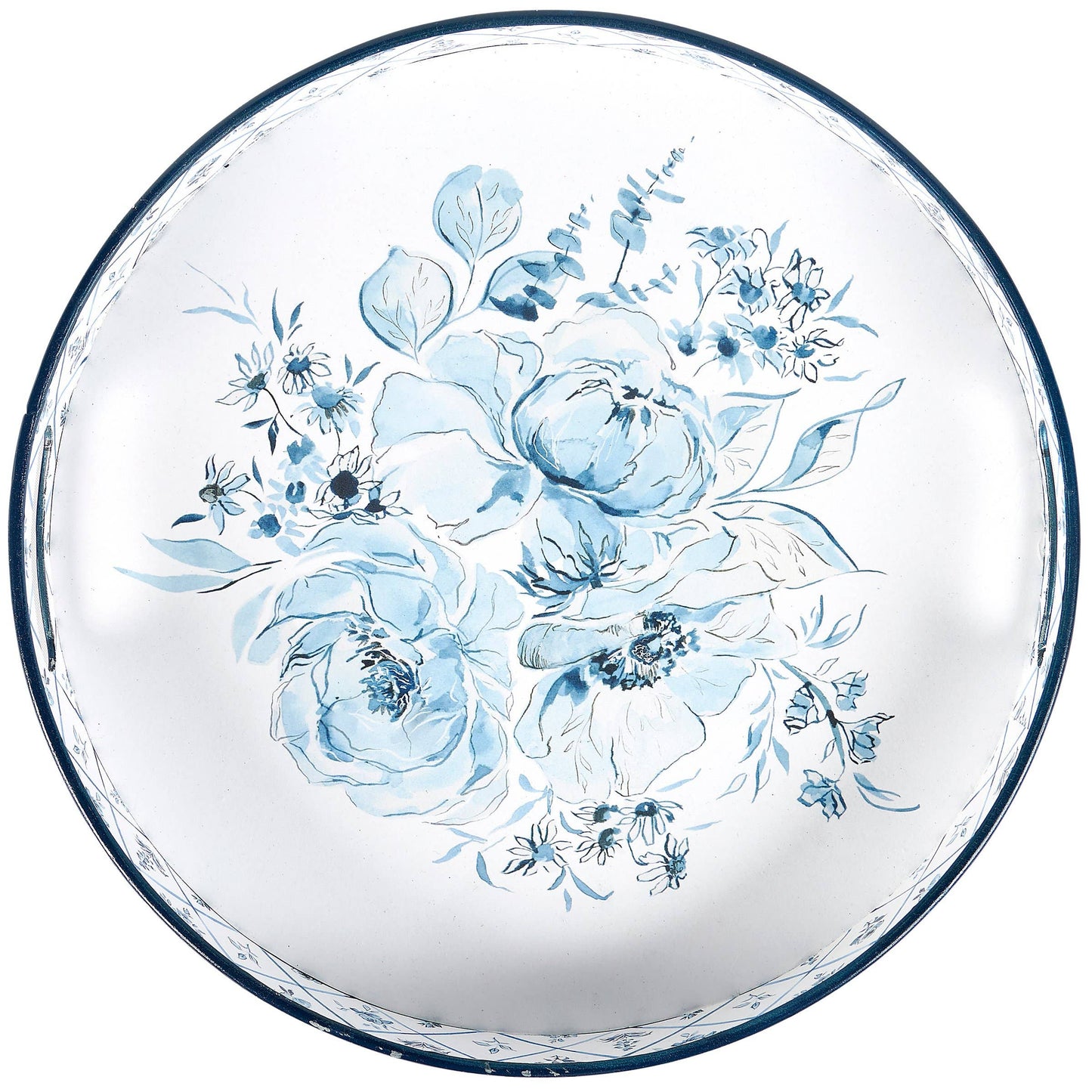 Primitives by Kathy - Blue Florals Tray