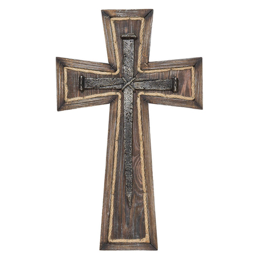 Dicksons - Wall Cross With Rope