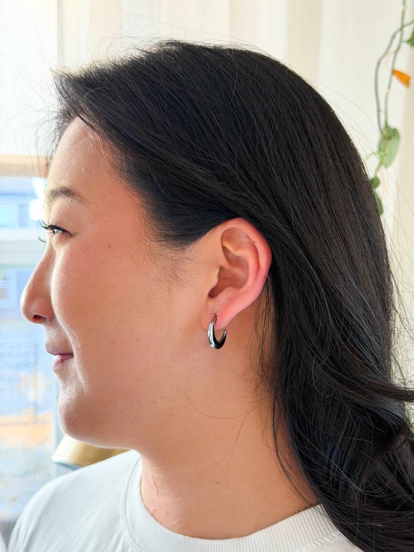 Spiffy & Splendid - Luxe Selena Hoops - Silver // Everyday basics, Jewelry