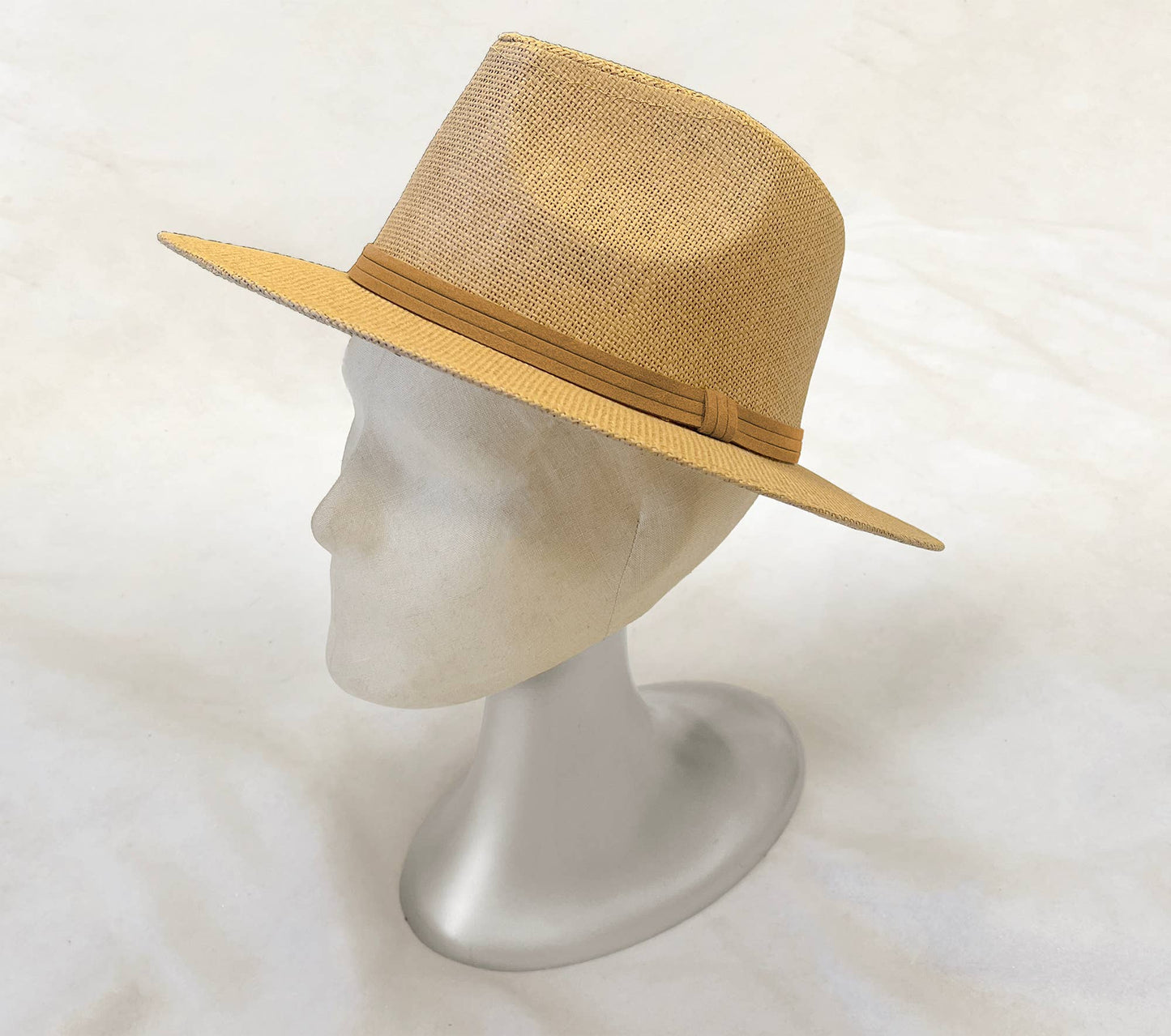 Grand Sierra - Men's Natural Color Straw Fedora