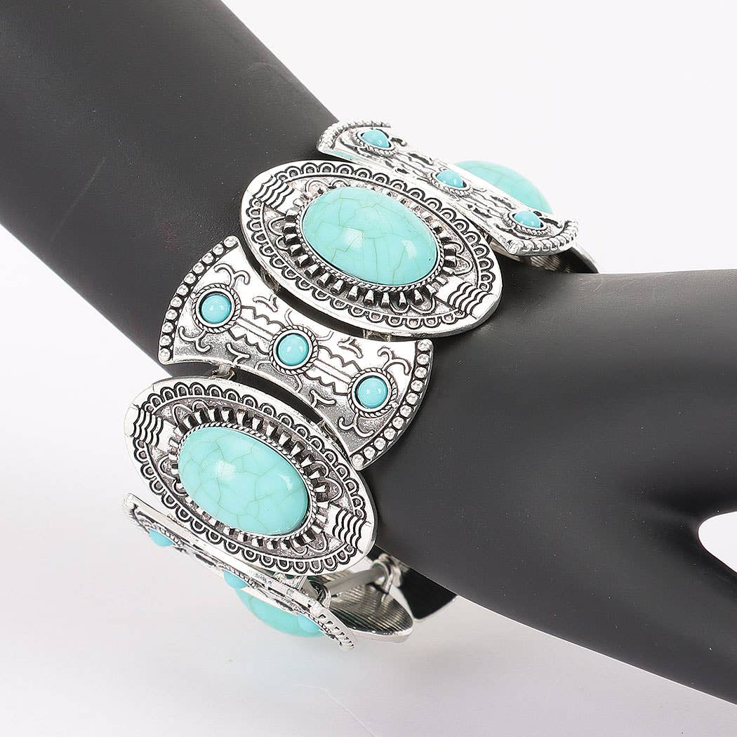 3AM BY H&D ACCESSORIES - Turquoise Bracelet