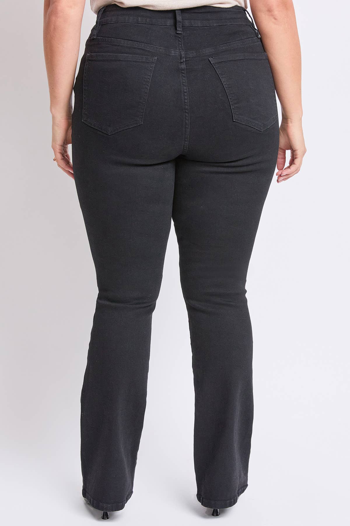 Missy Plus High Rise Slim Bootcut Jeans