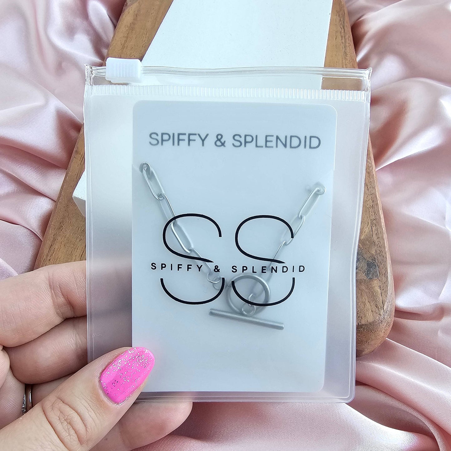 Spiffy & Splendid - Luxe Silver Rope Bracelet