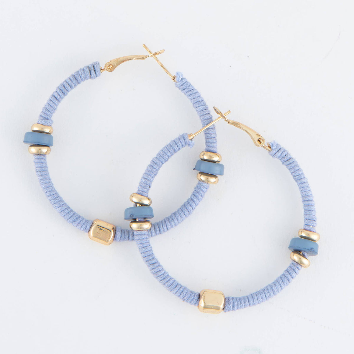 Howard's - Hoop Earrings Zephyr Corded Gold Jewelry