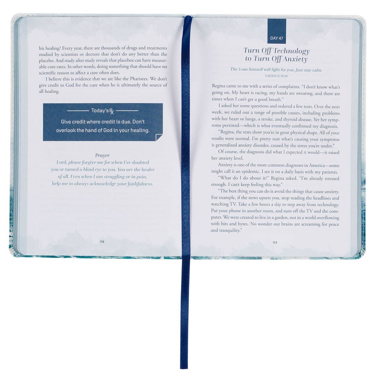 Christian Art Gifts - Devotional Hope That Restores Faux leather