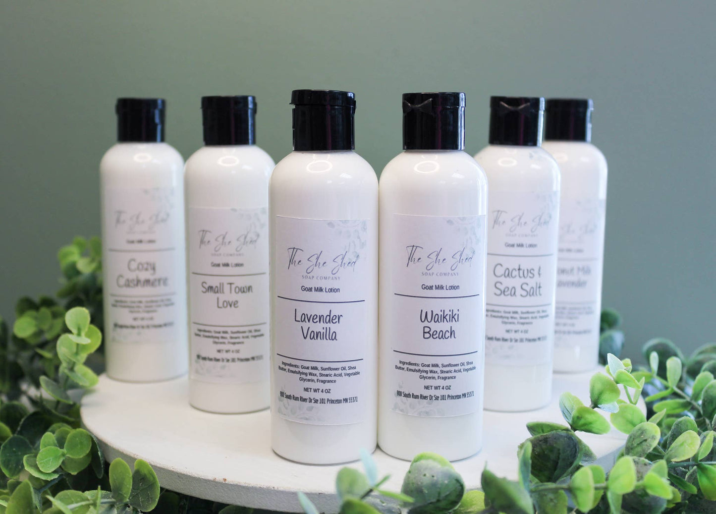 The She Shed Co - Goat Milk Lotion- Available in 2, 4 or 8 Ounces