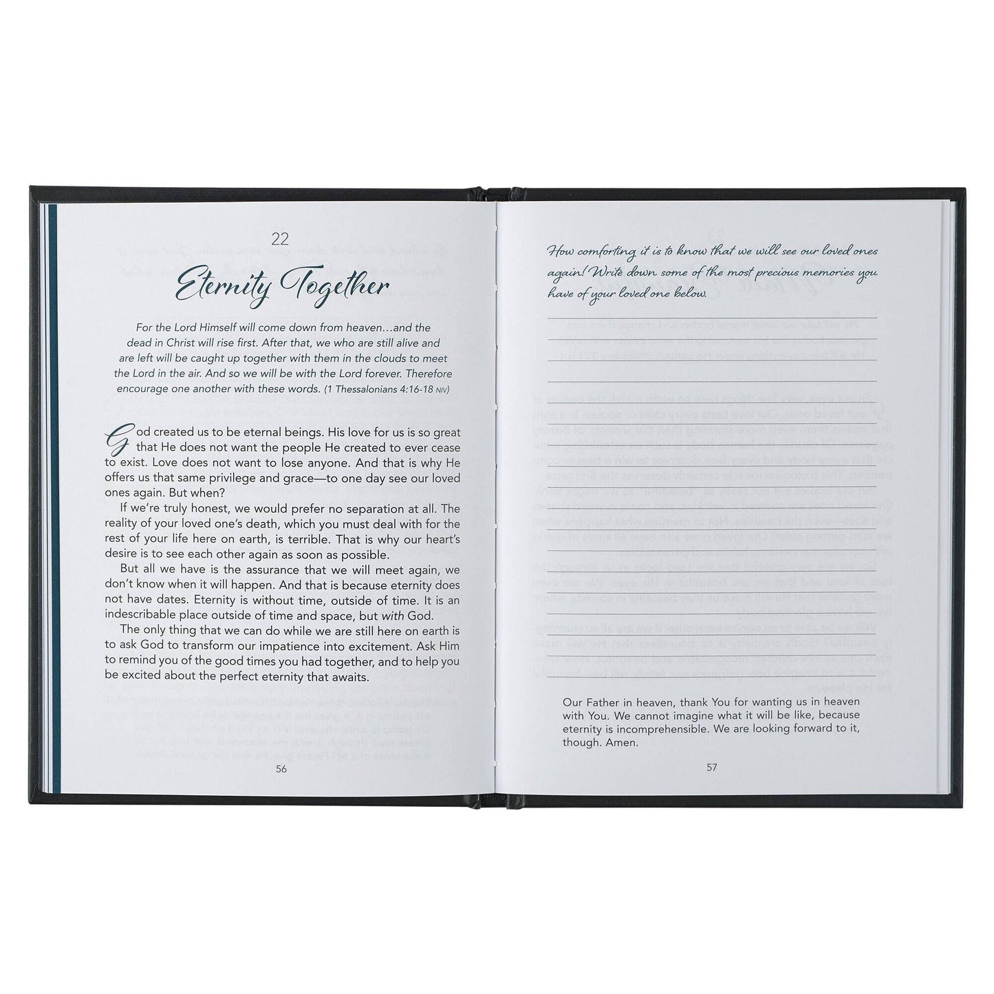 Christian Art Gifts - Devotional Losing A Love One Hardcover