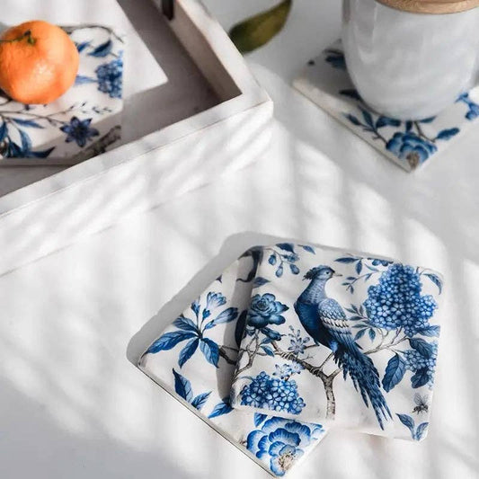 Vagabond Vintage - RESIN COASTERS-Set of 4