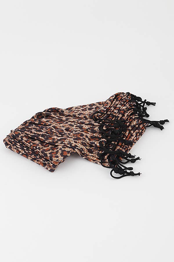 3AM BY H&D ACCESSORIES - Leopard Sunglasses Pouch Bag