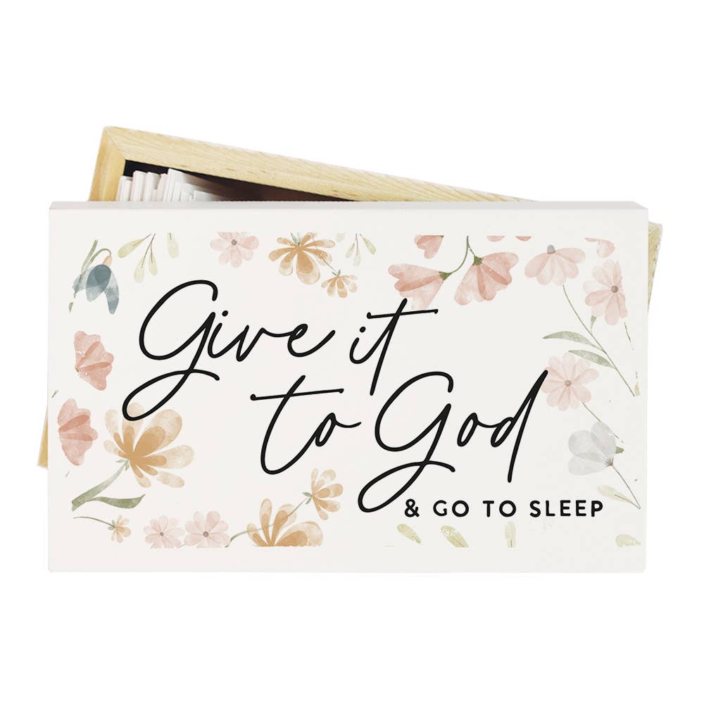 Sincere Surroundings - Give To God Flowers - Prayer Box
