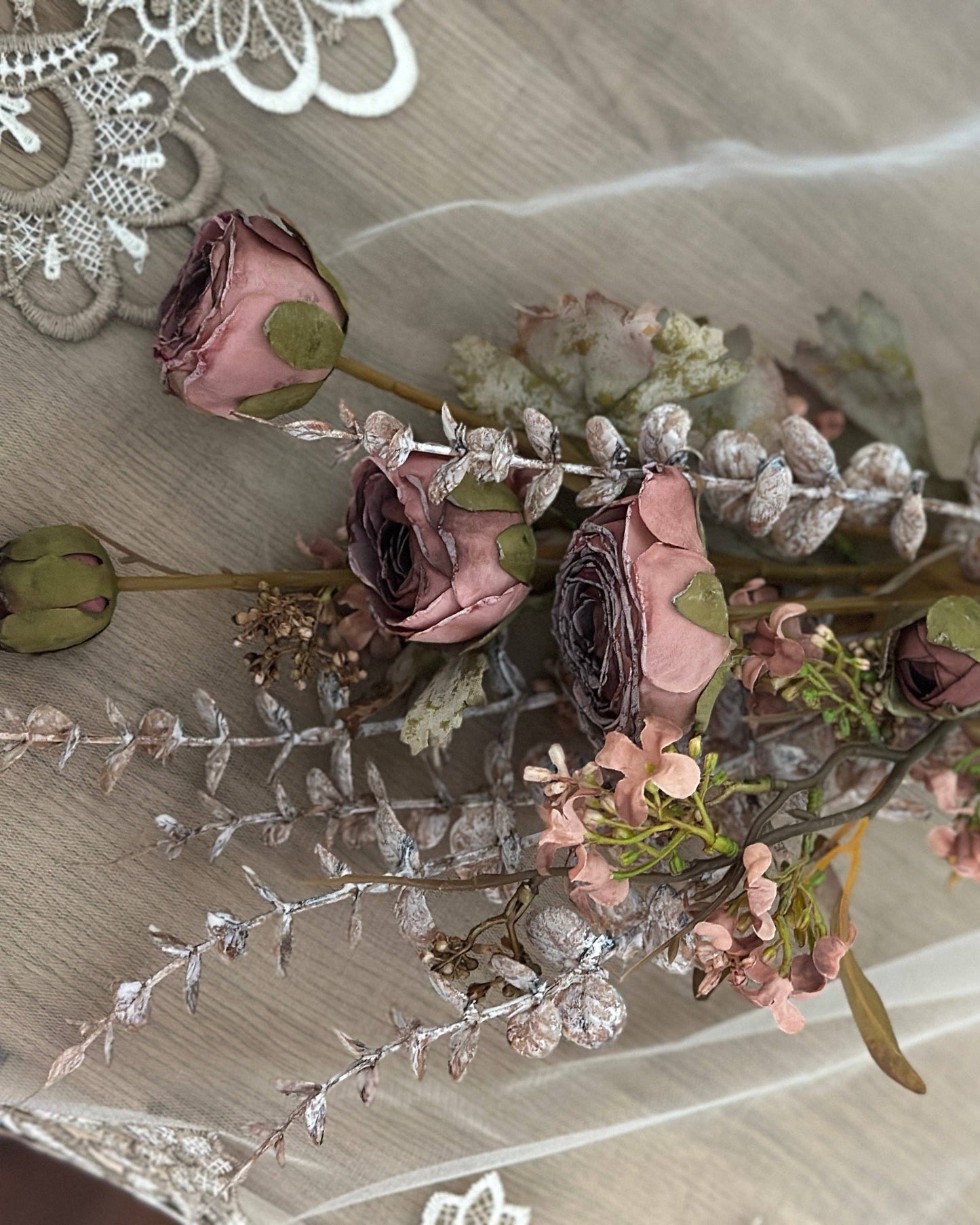 Vagabond Vintage - Artificial Mixed Flower Bouquet
