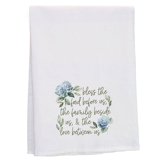Sincere Surroundings - Bless Food Hydrangeas - Tea Towels