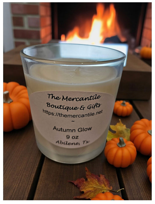 Traditional 9 oz Candle - "Autumn Glow"