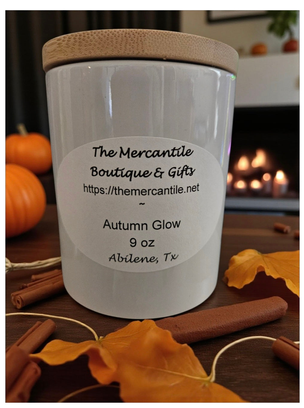 Traditional 9 oz Candle - "Autumn Glow"