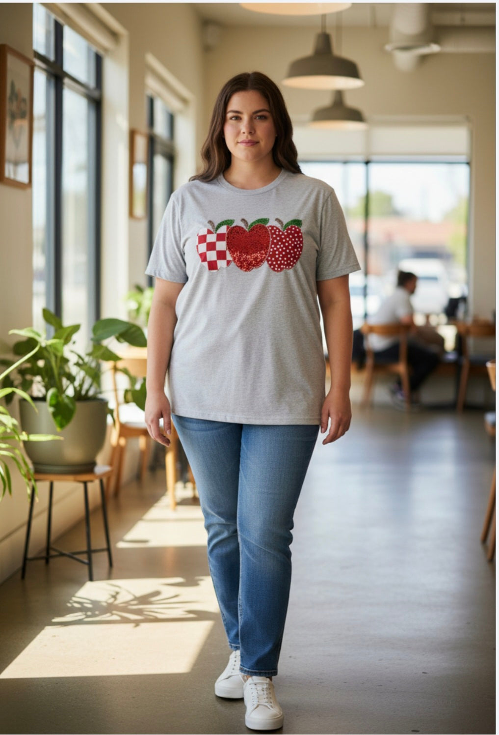 Teach Apple Short Sleeve Tee
