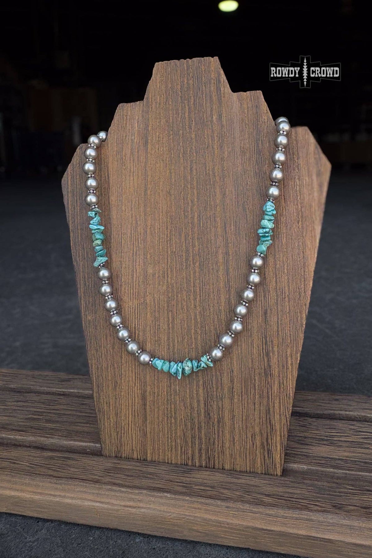 Rowdy Crowd Clothing - Born to Buck Necklace