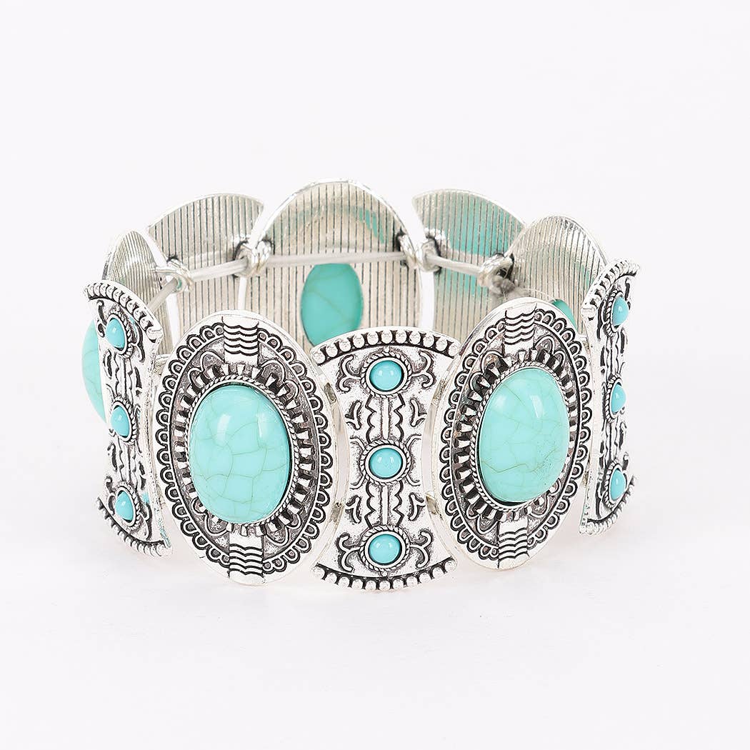 3AM BY H&D ACCESSORIES - Turquoise Bracelet