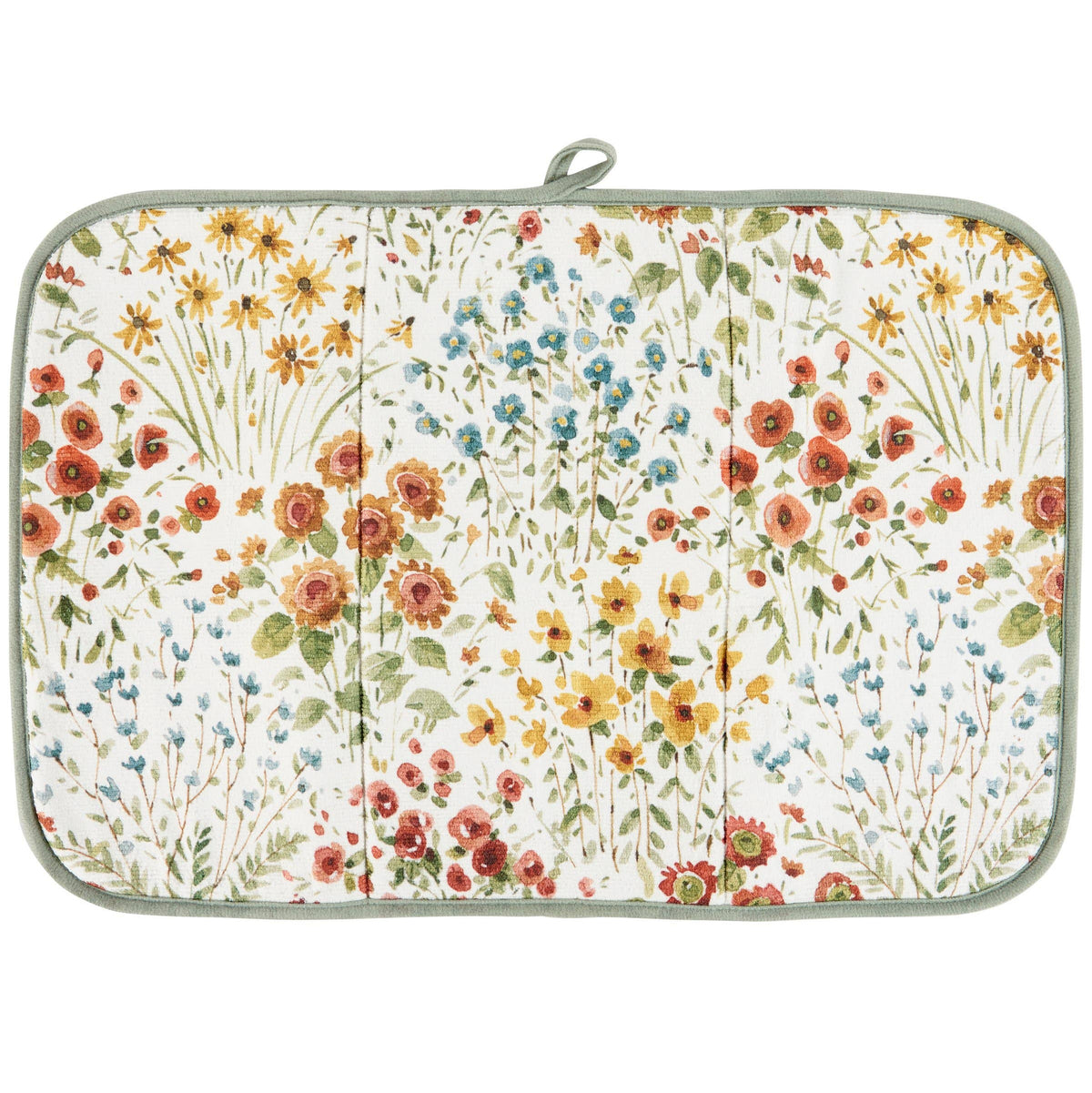 Primitives by Kathy - Fall Wildflowers Drying Mat