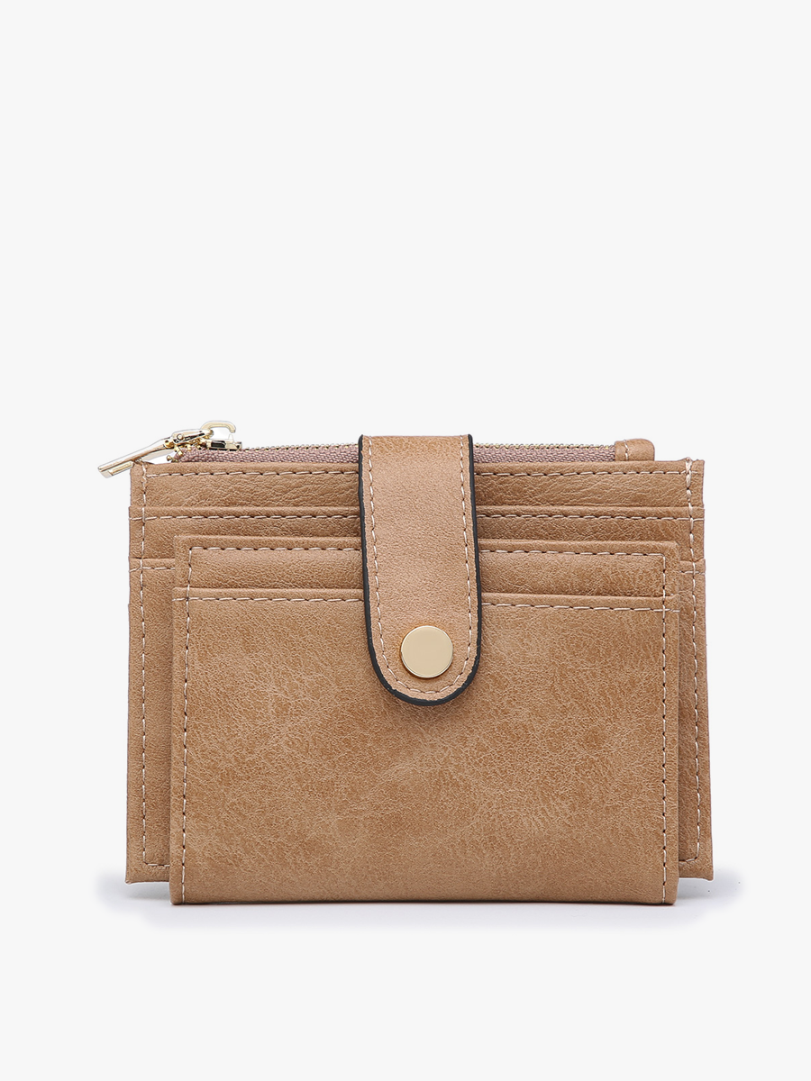 Jen & Co. - WL1904 Sam Mini Snap Wallet/Card Holder
