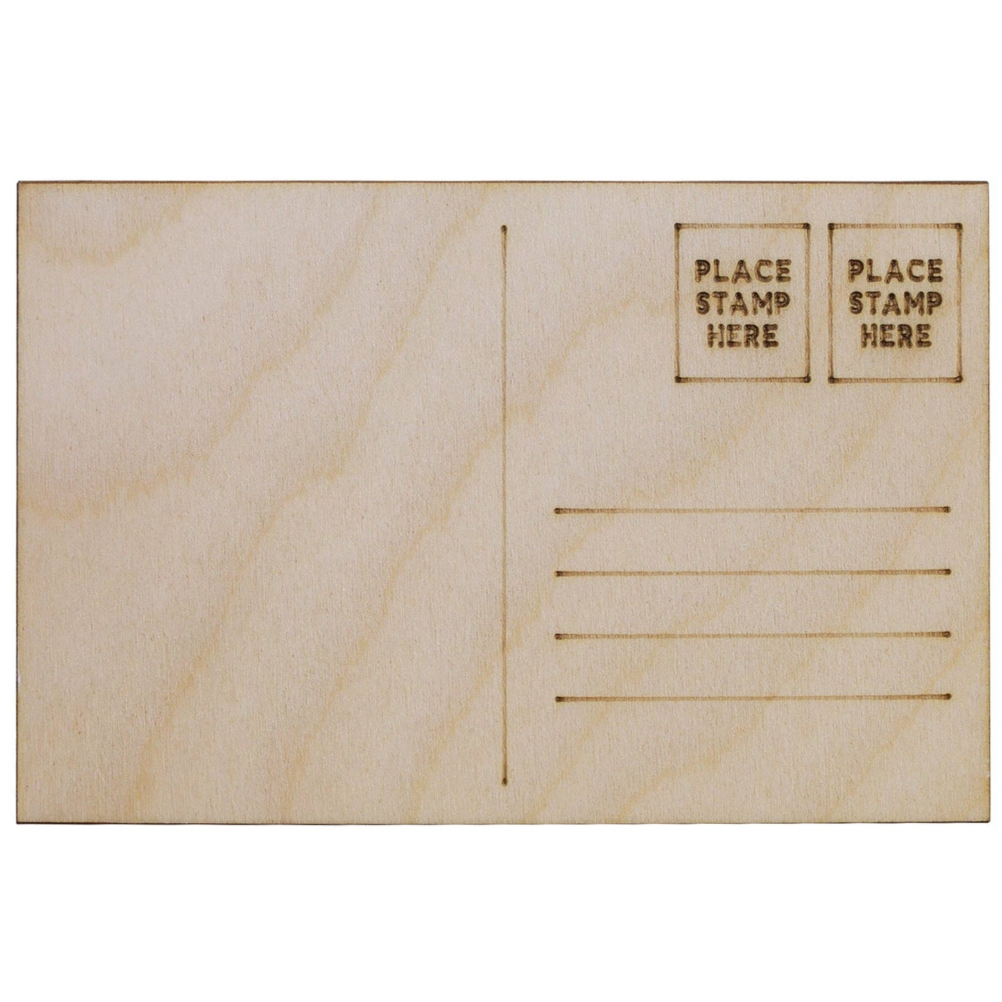 Sincere Surroundings - Mom Love You Heart - Wooden Postcards