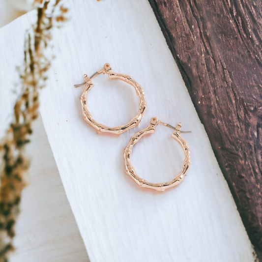 Howard's - Hoop Earrings Shiny Round Click Nickel-Free Jewelry
