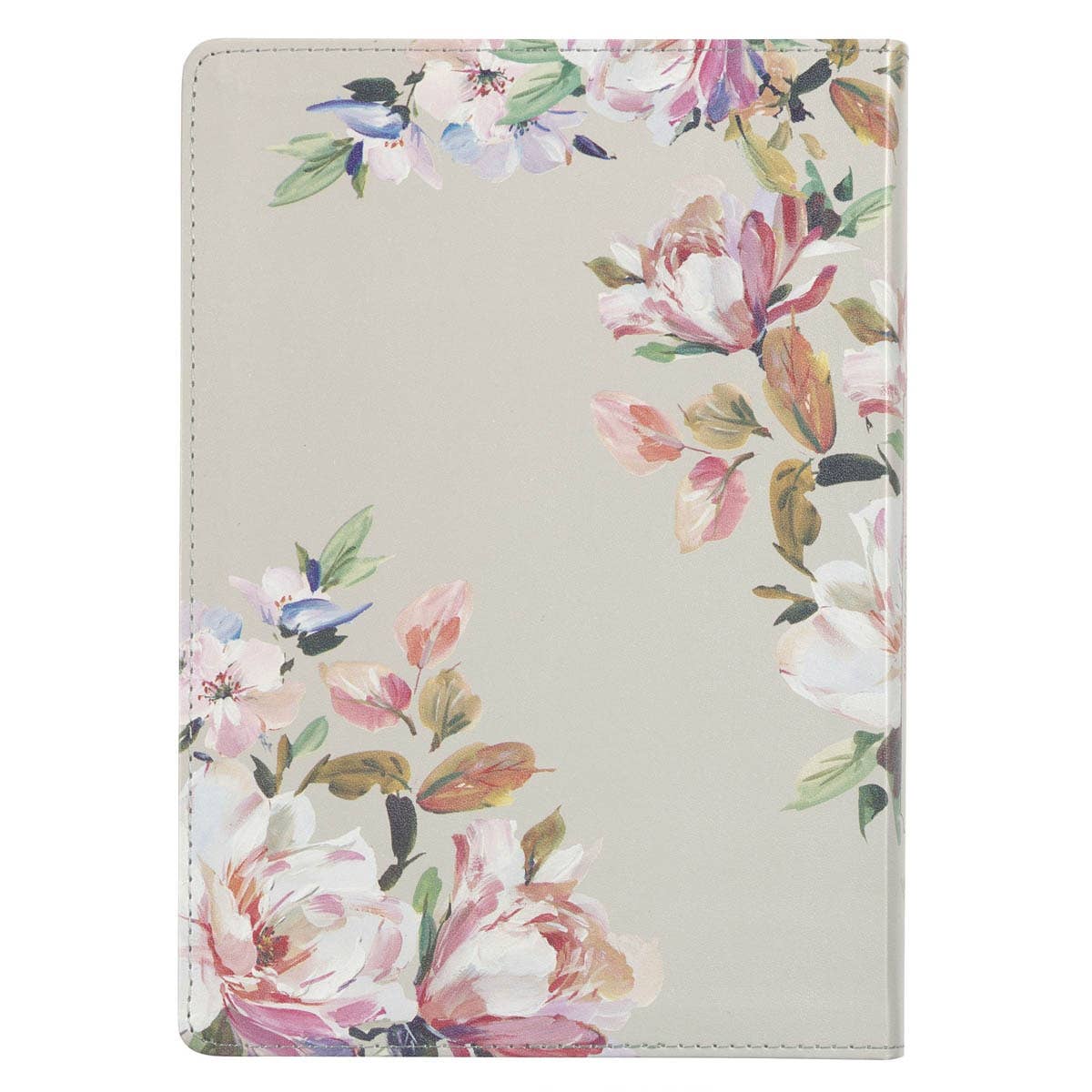 Christian Art Gifts - Devotional Bible NLT for Women Faux Leather, Floral