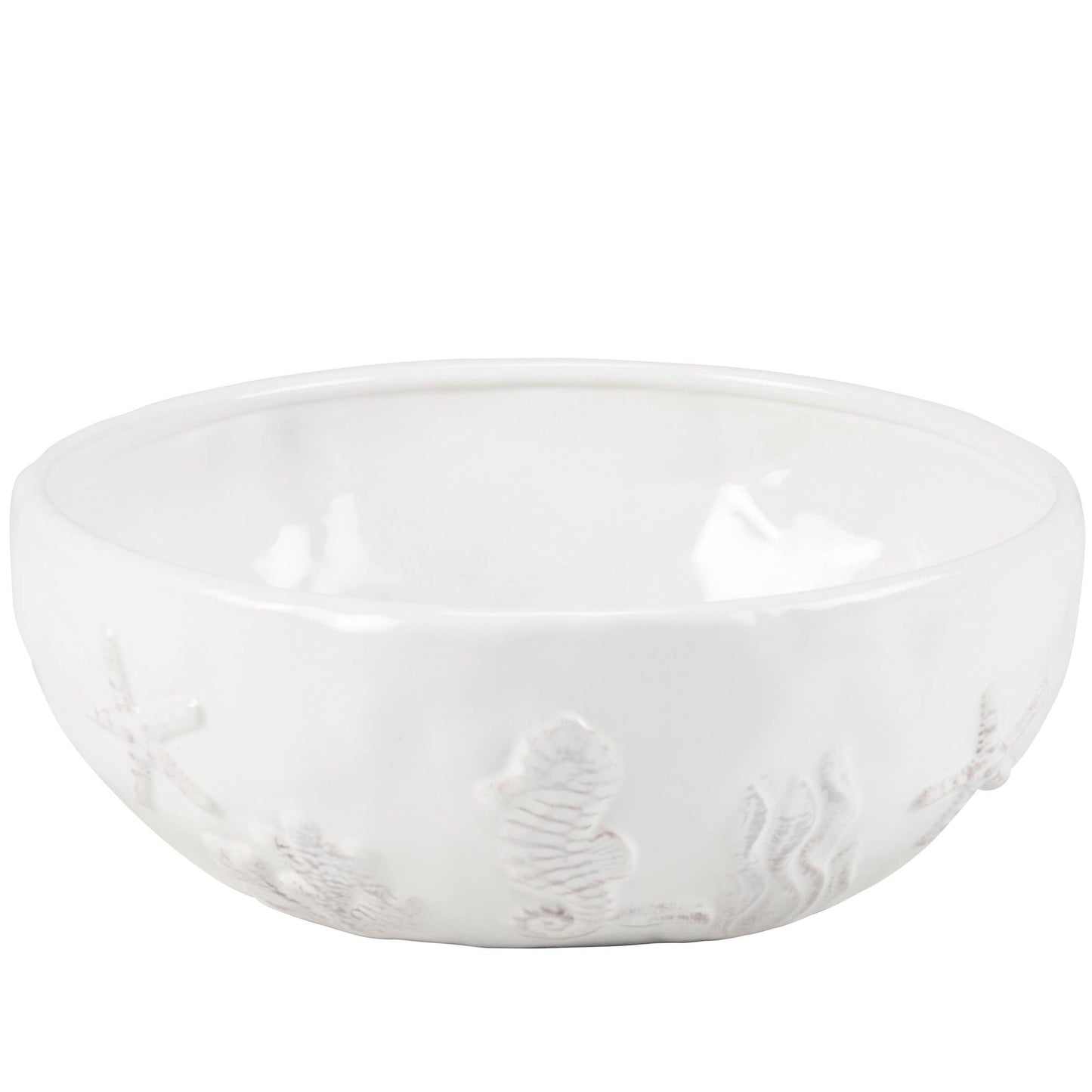 Primitives by Kathy - Embossed Beach Serving Bowl