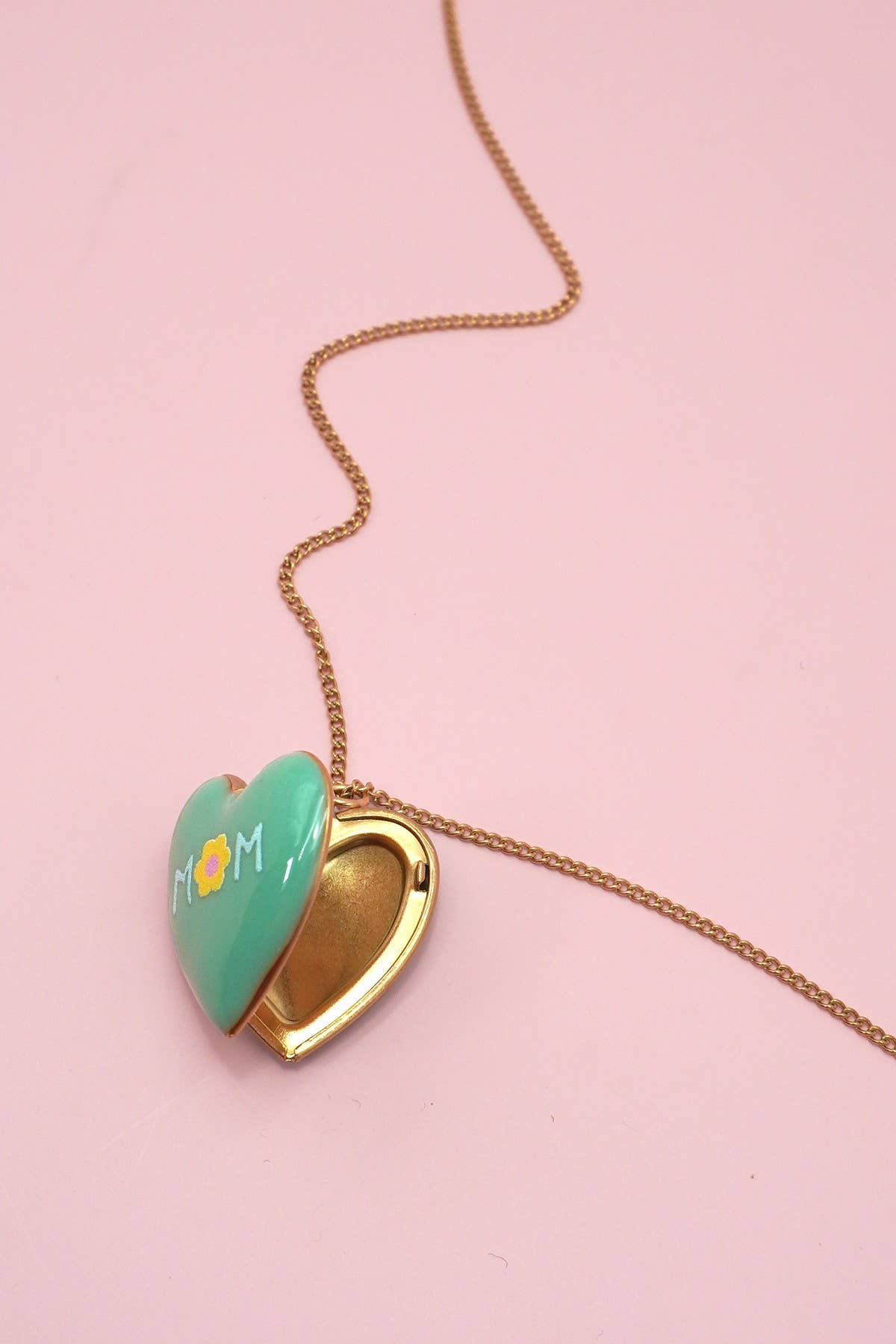 JOSSLYN by wall to wall - 18K STAINLESS STEEL TARNISH FREE LOCKET NECKLACE | 40NK9469