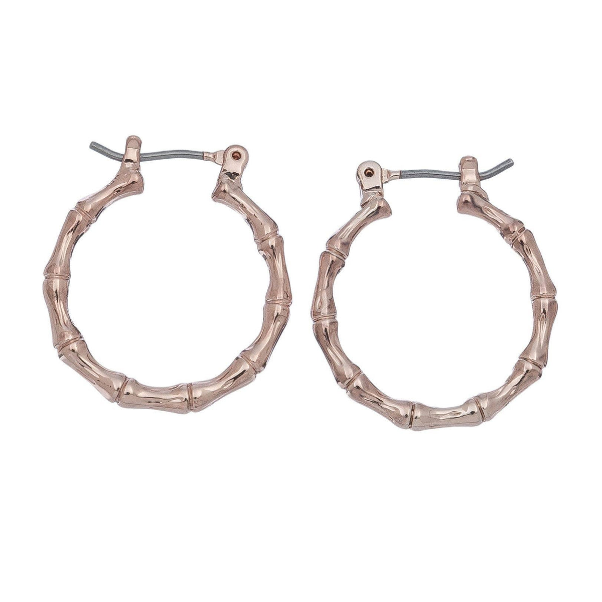 Howard's - Hoop Earrings Shiny Round Click Nickel-Free Jewelry