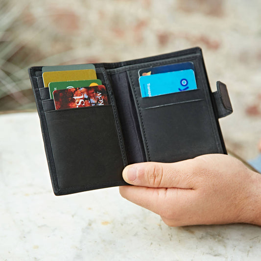 The Paper High Gift Company Limited - Buffalo Leather Handmade Credit Card Wallet