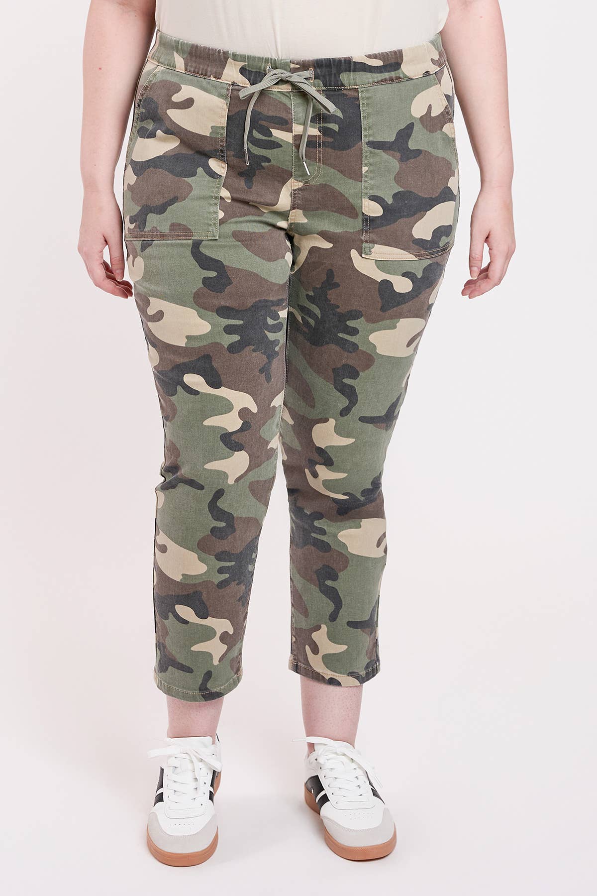 YMI - Plus High Rise Pull On Straight Leg Jogger-EP052607