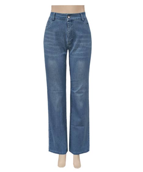 Rosa Clothing - Essential Mid Rise Bootcut Jeans