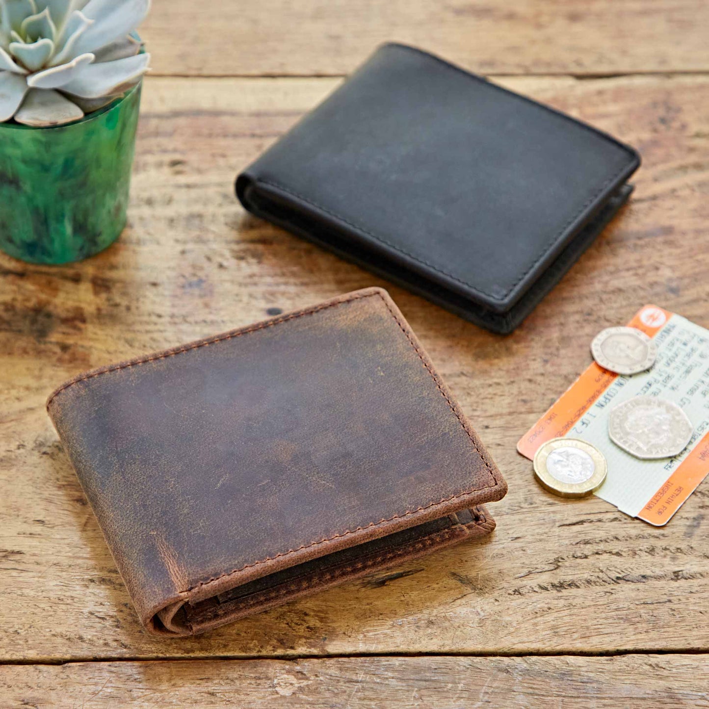 The Paper High Gift Company Limited - Handmade Buffalo Leather Wallet