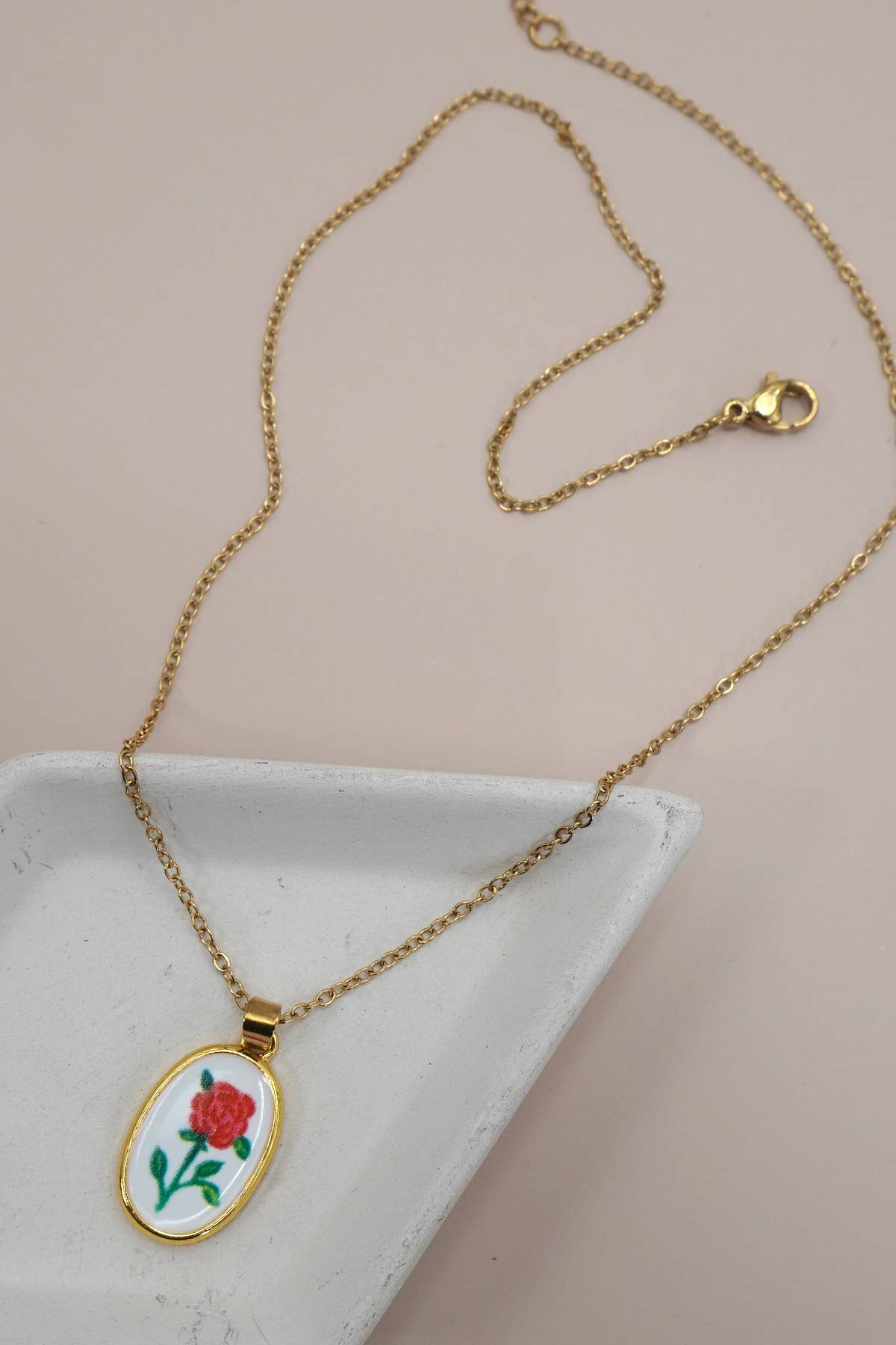 JOSSLYN by wall to wall - 18K Stainless Steel Tarnish Free Waterproof Neck | 40NK9503
