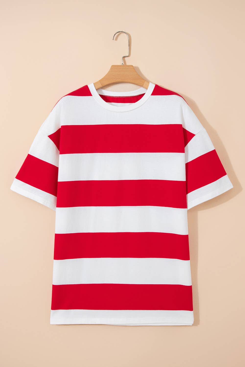 Little Daisy Closet - LDC Striped Color Block Oversize Tunic Tee