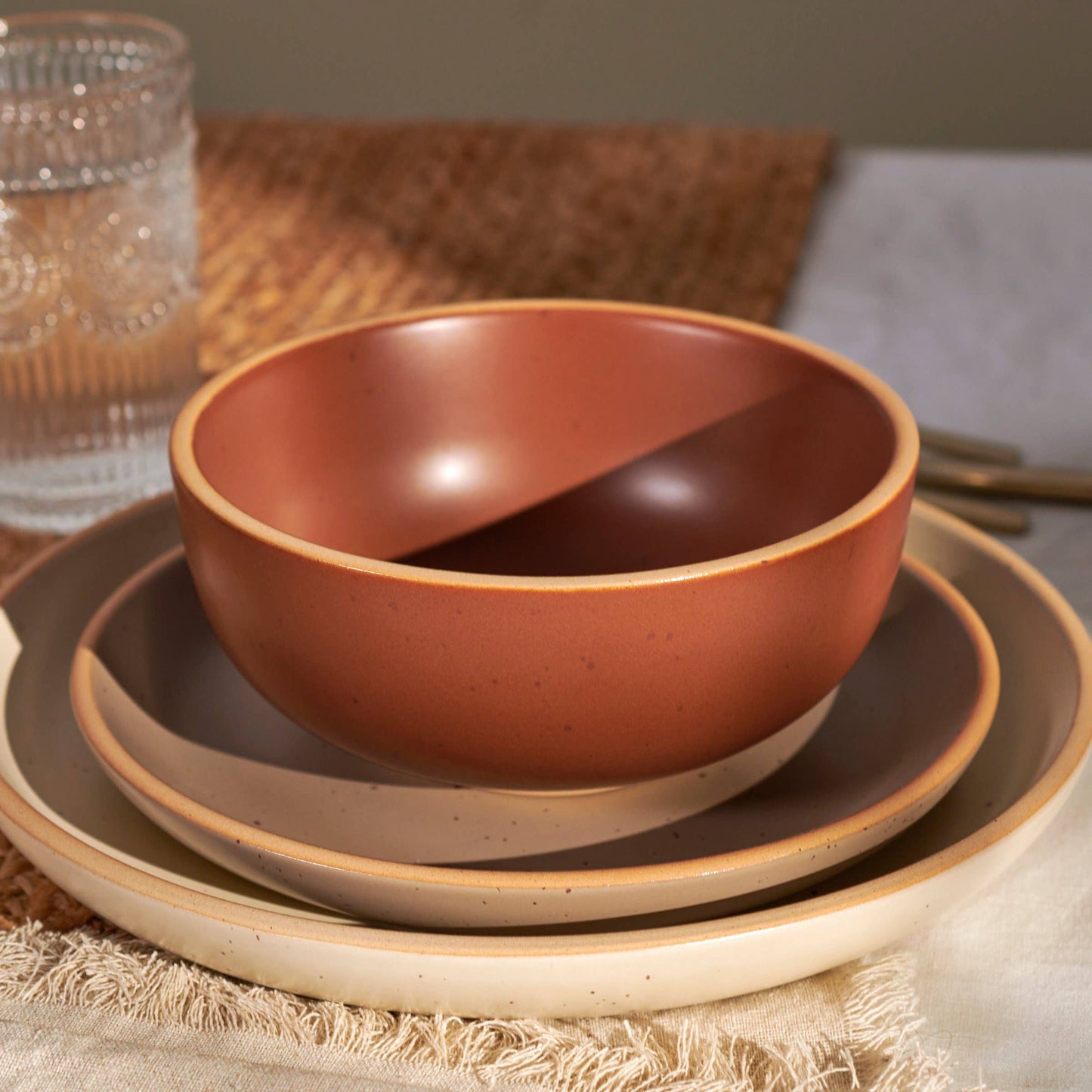Primitives by Kathy - Red Cottage Bowl