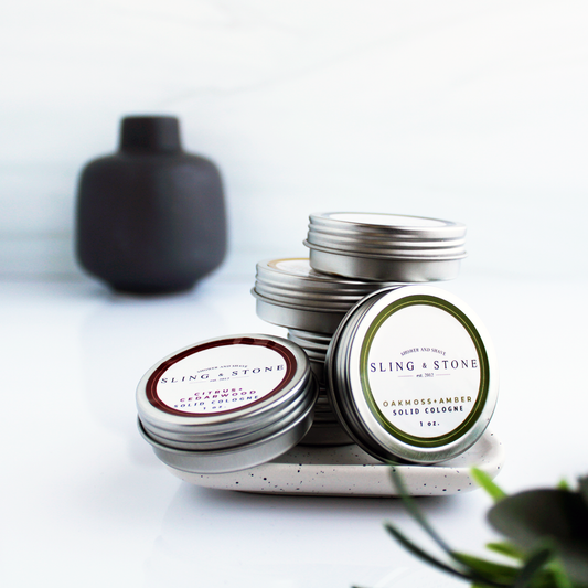Sling & Stone | Shower & Shave - Solid Colognes (6 Scents)