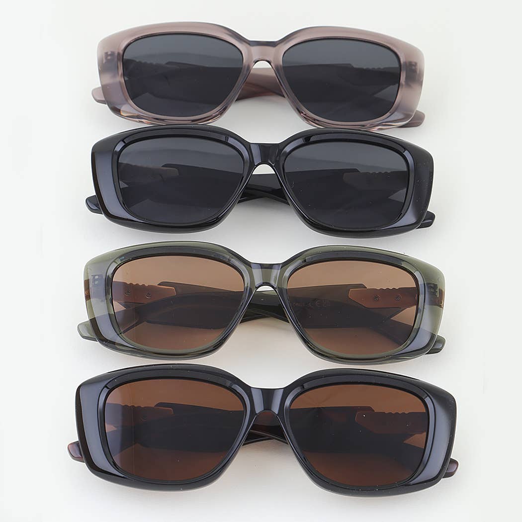 3AM BY H&D ACCESSORIES - Double Studded Butterfly Sunglasses