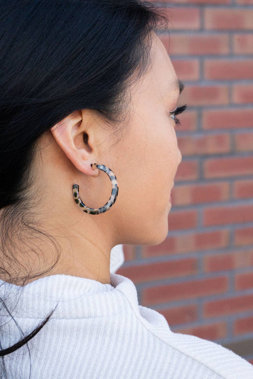 Spiffy & Splendid - Camy Hoops - Cheetah // Jewelry, Earrings, Fall