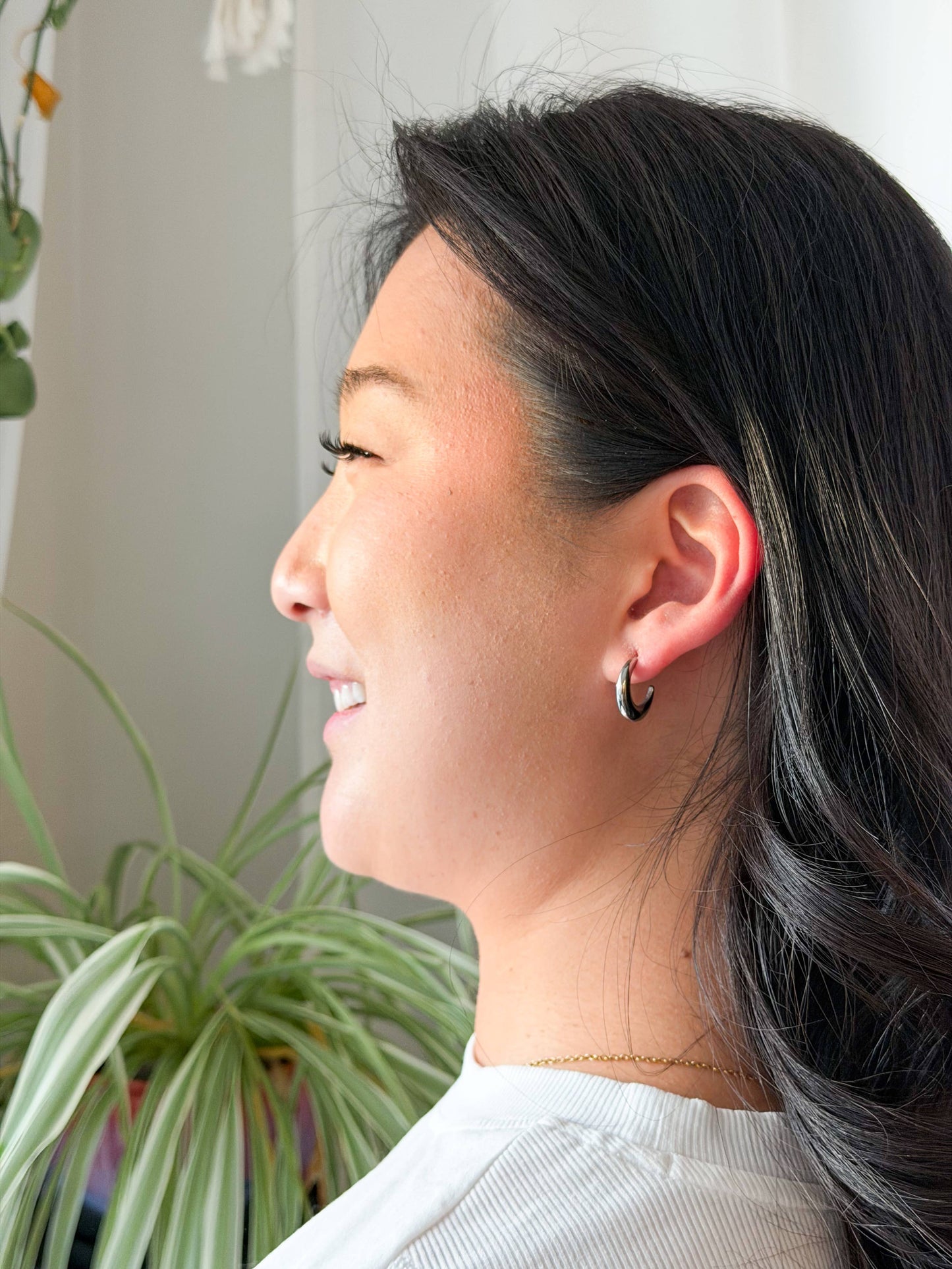 Spiffy & Splendid - Luxe Selena Hoops - Silver // Everyday basics, Jewelry