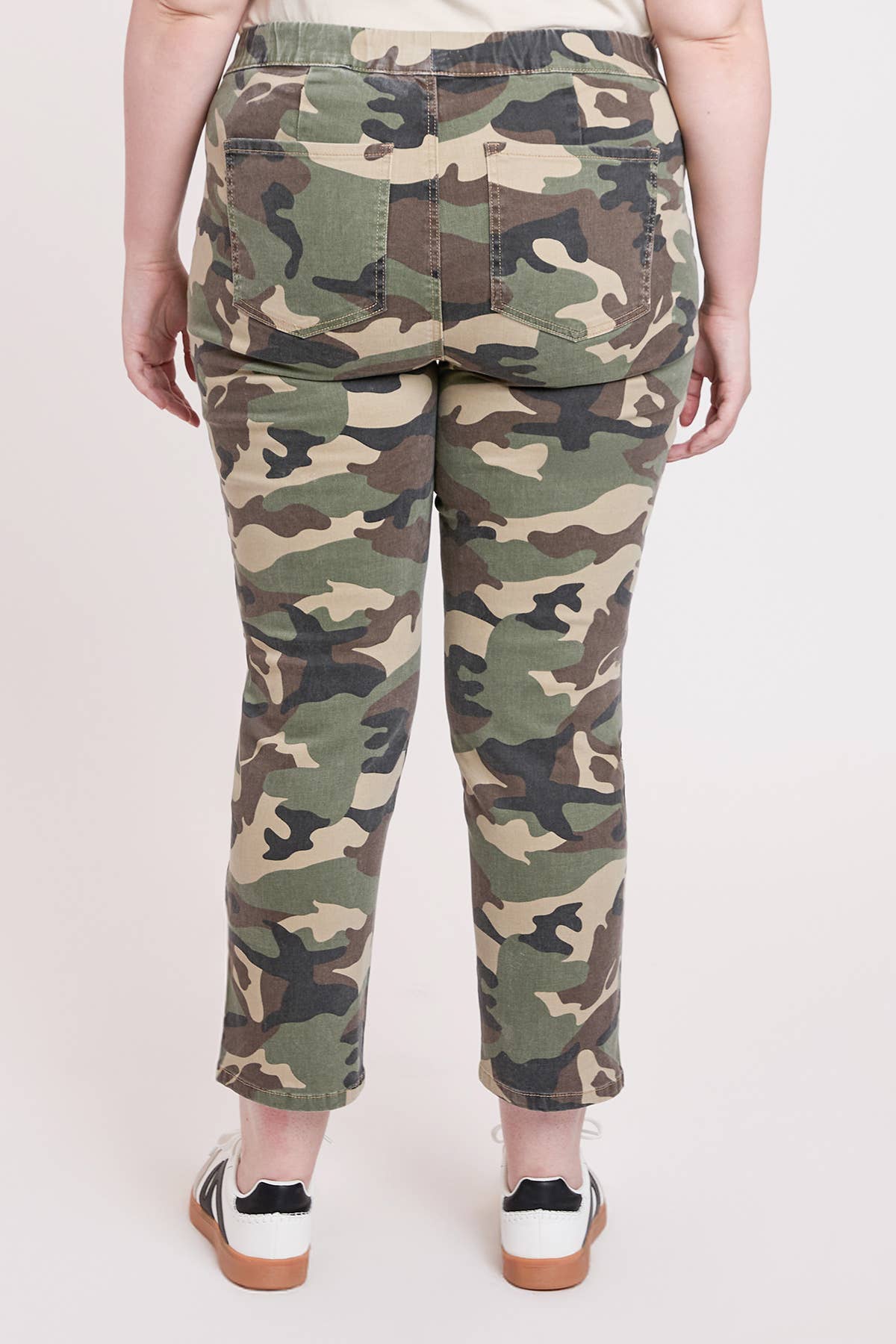 YMI - Plus High Rise Pull On Straight Leg Jogger-EP052607