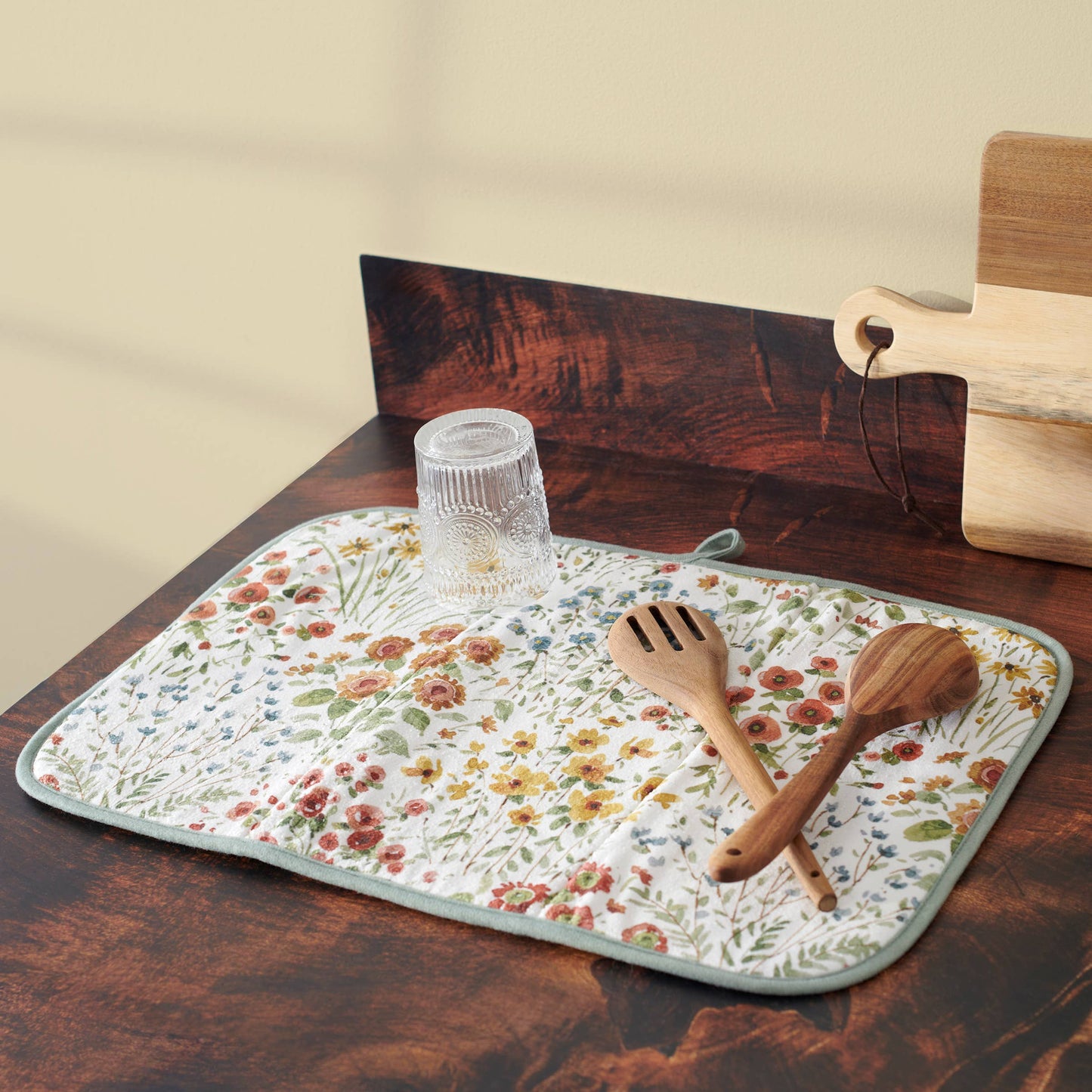 Primitives by Kathy - Fall Wildflowers Drying Mat