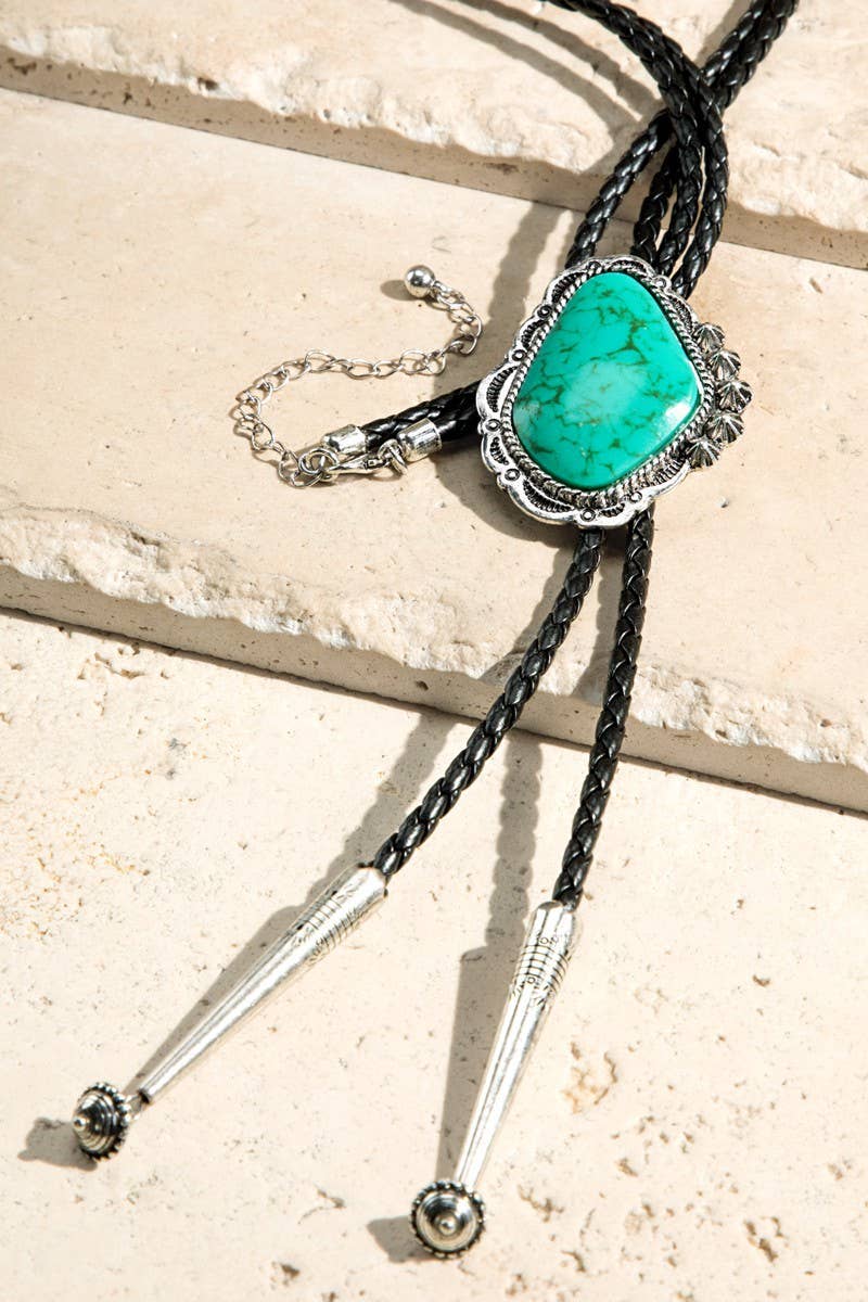 Urbanista - Western Stone Bolotie Necklace