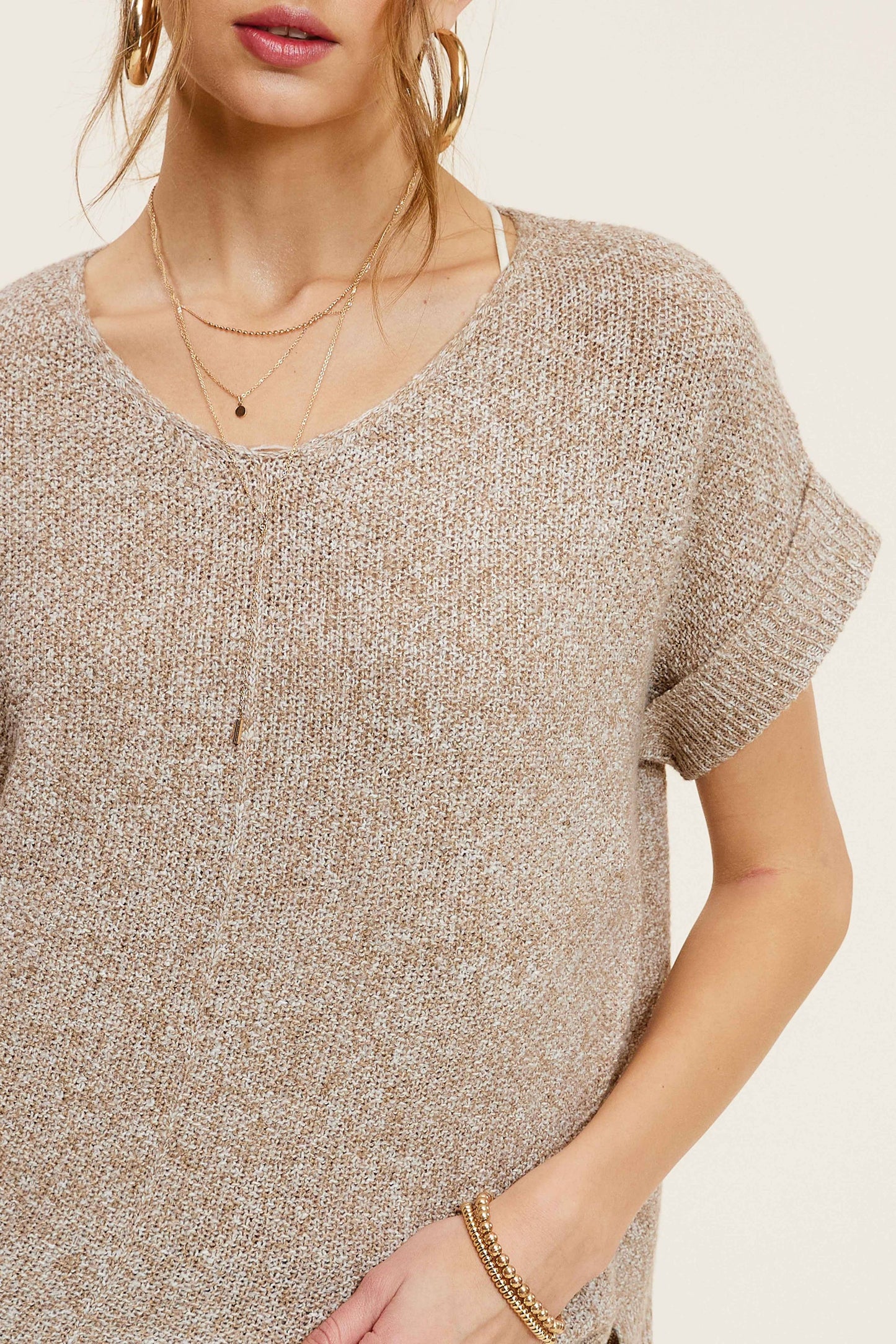 La Miel - MCS3580-Soft Textured Pullover Sweater Game Day Halloween