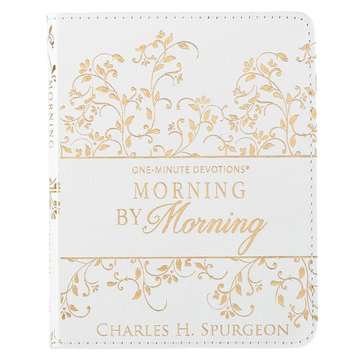 Christian Art Gifts - One-Minute Devotions Morning by Morning Faux Leather