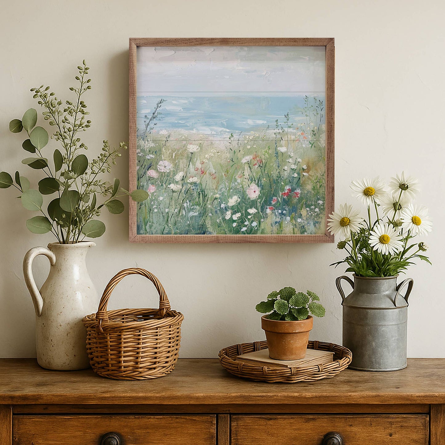Kendrick Home - Wildflowers By The Sea By Creative Studio